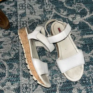 •Prada• Cork Sole Sandals