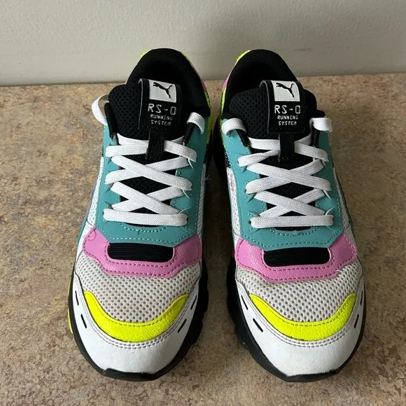 Puma Kids Unisex RS-O Running System Multicolor Sneakers size 4Y