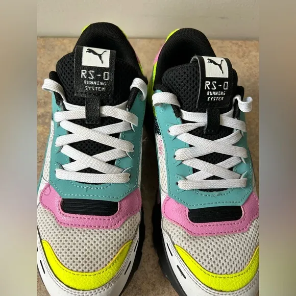 Puma Kids Unisex RS-O Running System Multicolor Sneakers size 4Y