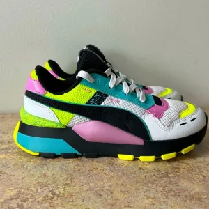 Puma Kids Unisex RS-O Running System Multicolor Sneakers size 4Y