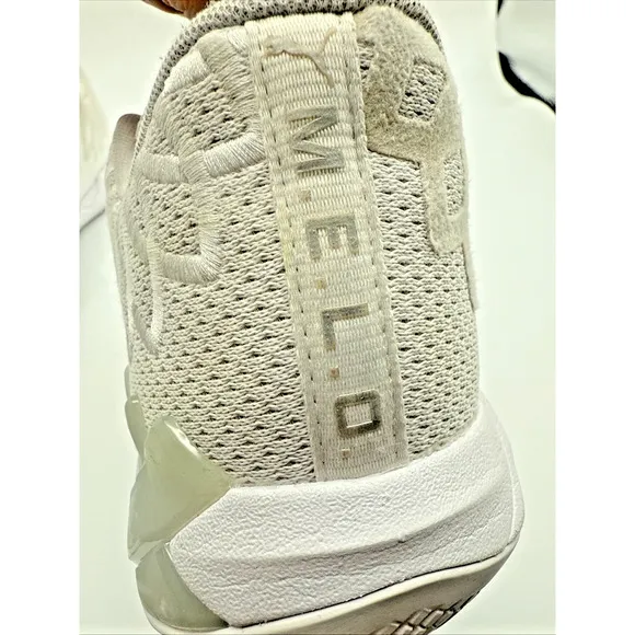 Puma LaMelo Ball MB.01 377368-04 Sneakers Men 6.5 Triple White Basketball Shoes