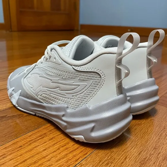 Puma Scoot Zeros Grey Ice/Blue Basketball Shoes Youth Size 5 (309863-01)