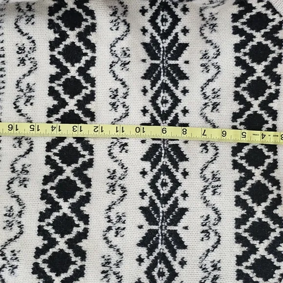 Ralph Lauren Black and White Cardigan Sweater