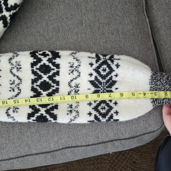 Ralph Lauren Black and White Cardigan Sweater