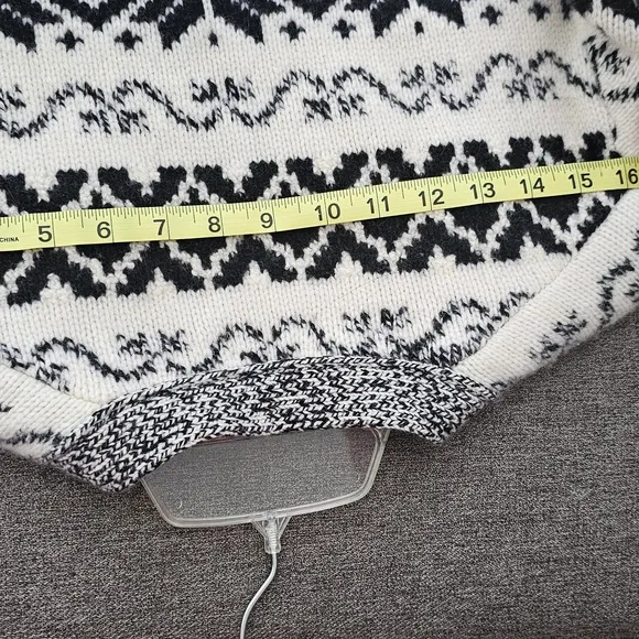 Ralph Lauren Black and White Cardigan Sweater