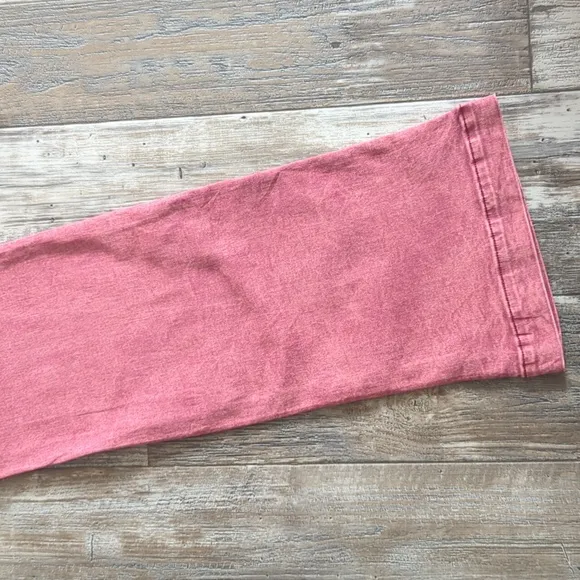 RANCH DRESS'N Fallon Taylor Signature &quot;Merlot&quot; red washed trouser jeans sz L euc