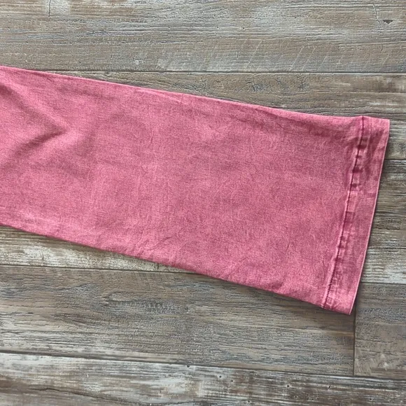 RANCH DRESS'N Fallon Taylor Signature &quot;Merlot&quot; red washed trouser jeans sz L euc