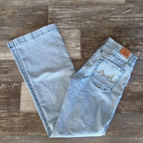 RANCH DRESS'N Fallon Taylor Signature Trouser jeans Lightwash sz XL (sz 14-16)