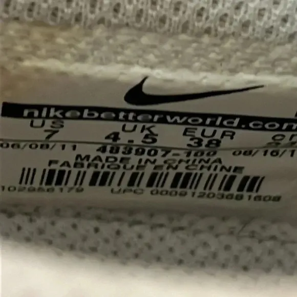 Rare! Nike Dunk NG SL Golf Cleats Golf shoes mint/candy 483907-100 Women’s 7