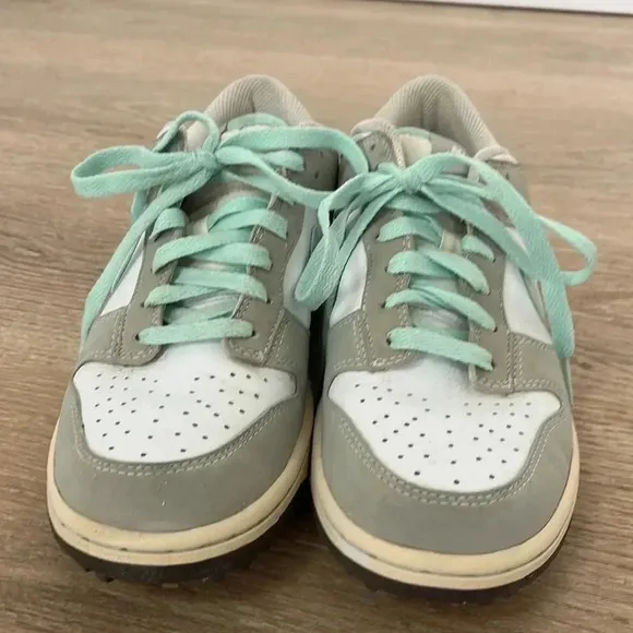 Rare! Nike Dunk NG SL Golf Cleats Golf shoes mint/candy 483907-100 Women’s 7