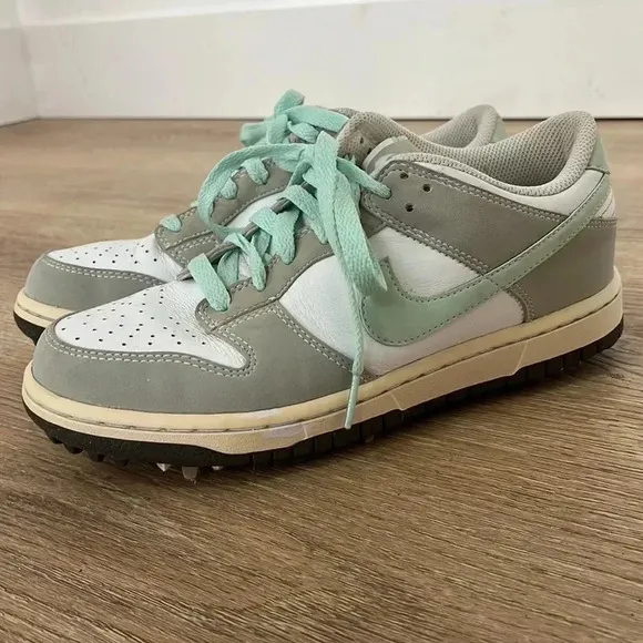 Rare! Nike Dunk NG SL Golf Cleats Golf shoes mint/candy 483907-100 Women’s 7