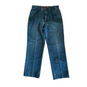 RARE WXH Vintage Straight Leg Denim Jeans - Medium Wash - Classic Y2K Style
