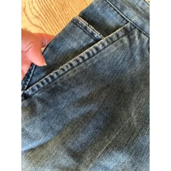 RARE WXH Vintage Straight Leg Denim Jeans - Medium Wash - Classic Y2K Style
