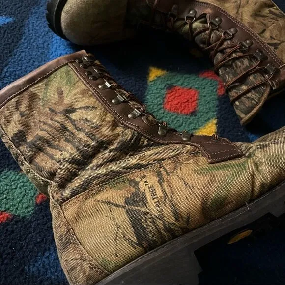 Realtree Sturdy Camo Insulated Waterproof Boots (10 D)
