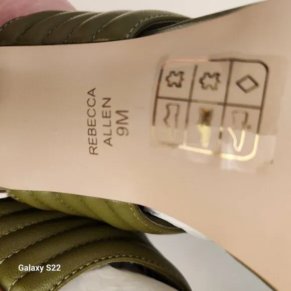 Rebecca Allen Women's The Pillow Sandals. NIB. Size 9. Host Pick.