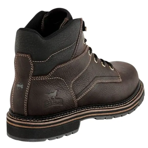 Red Wing Irish Setter Kittson 6&quot; Leather Soft Toe ASTM Work Boot Men's 7.5 NEW