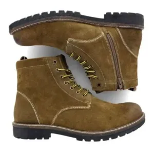 Roan Prill Tan Waxy Boots