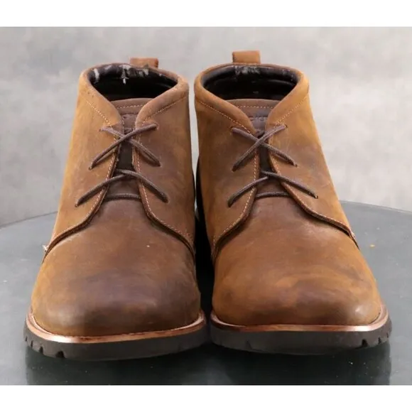 Rockport Charson Men's Chukka Boots Size 12 M Leather Brown A13524