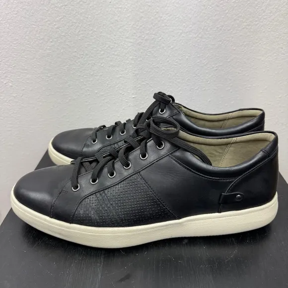 Rockport City Lites Colle Lace To Toe Sneaker Mens 13 Black Leather Tennis Shoes
