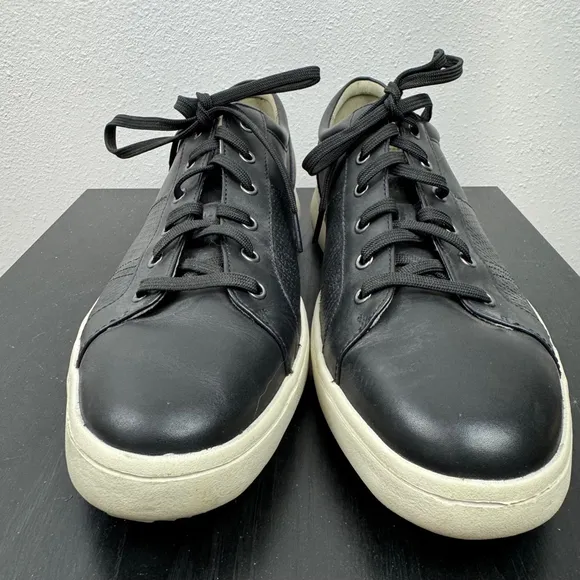 Rockport City Lites Colle Lace To Toe Sneaker Mens 13 Black Leather Tennis Shoes