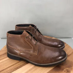 Rockport Classic Break Chukka Boots Leather Ankle Dress Casual Brown Mens 11.5 M