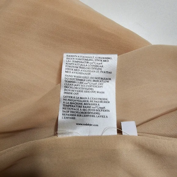 Rodebjer Plisse Joan Skirt Amber Ombre  Sz S NWOT