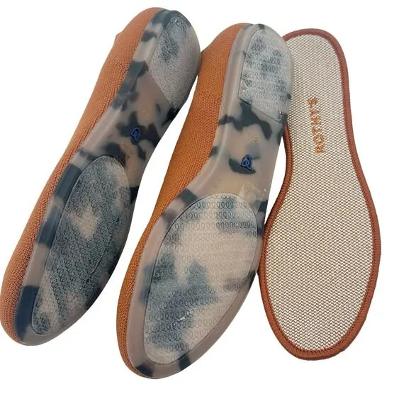 Rothy’s The Ballet Flat Slip-On Comfortable Size W8.5 NWOB