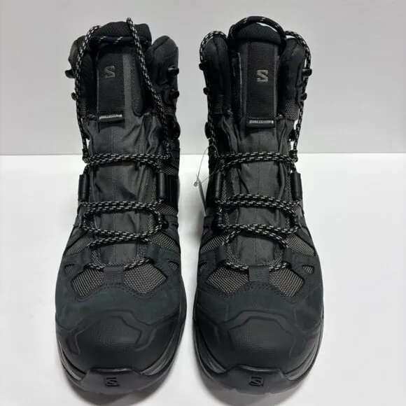 Salomon Men’s Quest 4 GTX Hiking Boots Black/Gray, Size 11 M