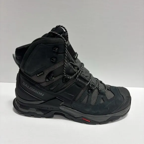 Salomon Men’s Quest 4 GTX Hiking Boots Black/Gray, Size 11 M