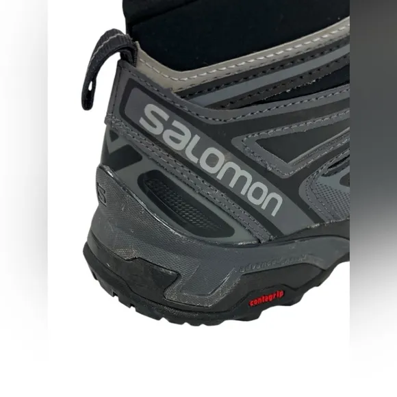 Salomon X Ultra 3 Mid GTX Boots Mens Size US 7 Lace Up Hiking 398674 Gore Tex