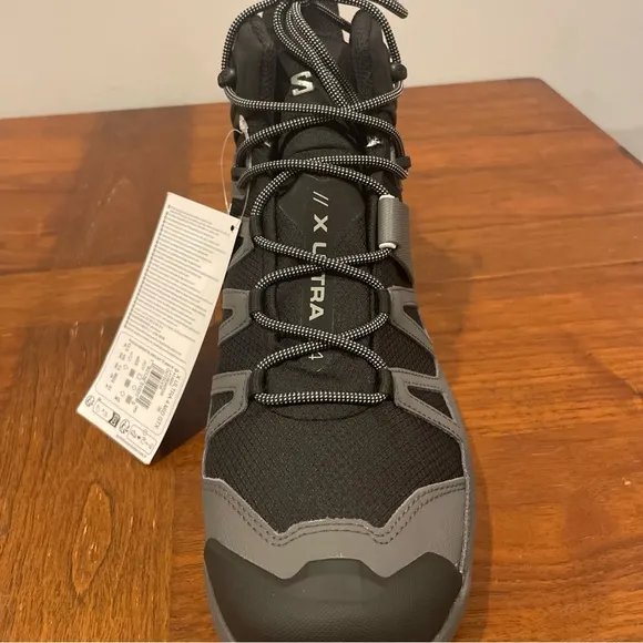 salomon x ultra 4 mid gtx mens Hiking  Boots Size 13 Color Black /magnet