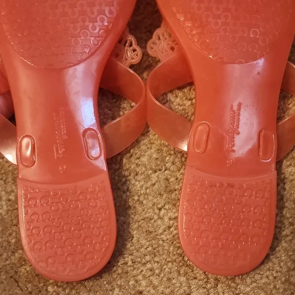 Salvatore Ferragamo Bali Bow Tie Jelly Sandals