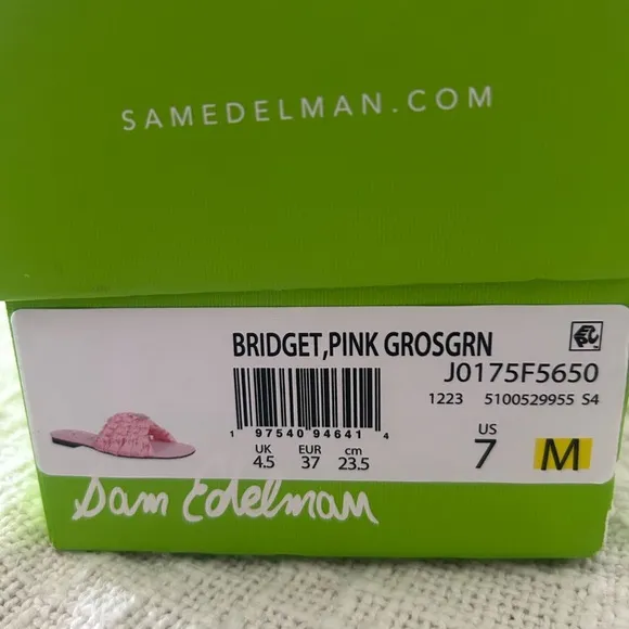 Sam Edelman Pink Bridget Sandals