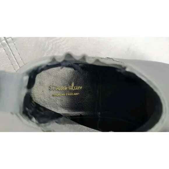 Sanders Liam Chelsea Boots Steven Alan Mens Size 9 Black Slip On Preppy England