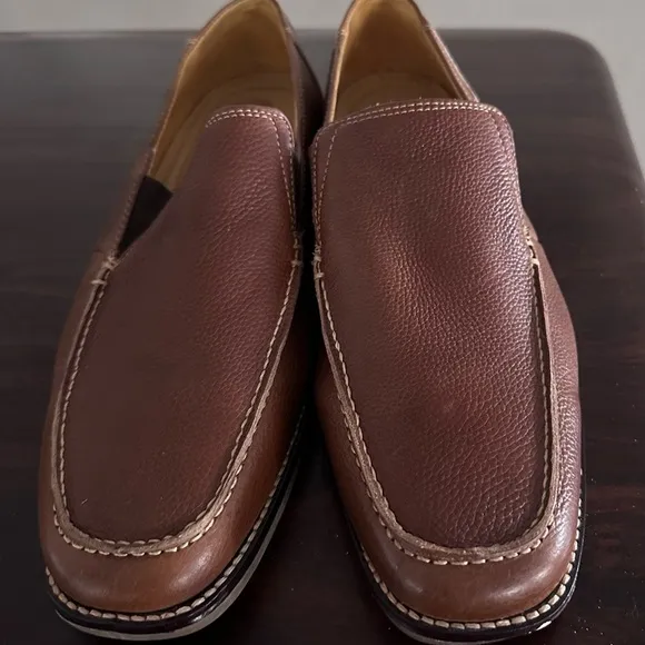 Sandro Mens 10 Loafers Brown Soft Leather Comfort/Casual Shoes Made In Brazil