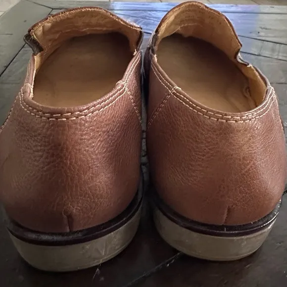 Sandro Mens 10 Loafers Brown Soft Leather Comfort/Casual Shoes Made In Brazil