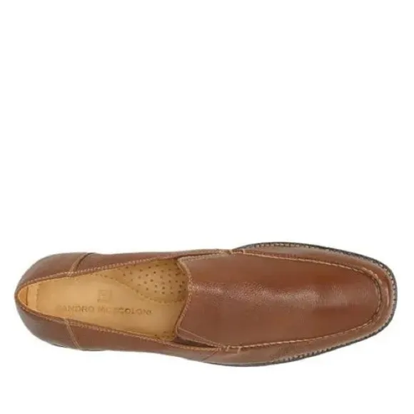 Sandro Mens 10 Loafers Brown Soft Leather Comfort/Casual Shoes Made In Brazil