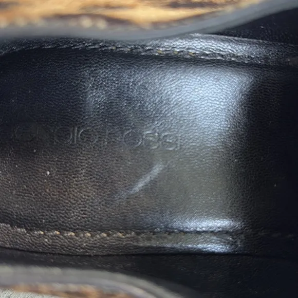 Sergio Rossi pony hair shoes