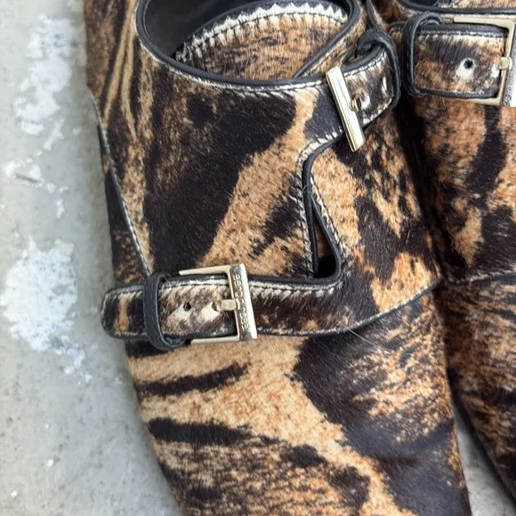 Sergio Rossi pony hair shoes