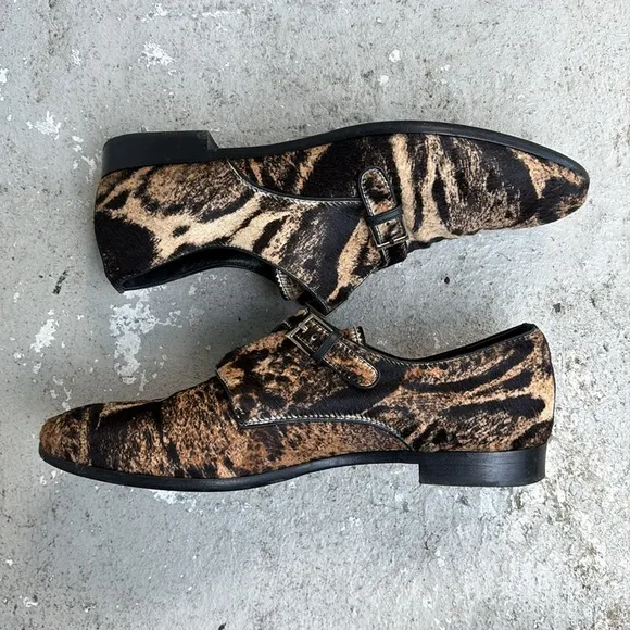 Sergio Rossi pony hair shoes