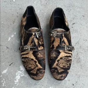 Sergio Rossi pony hair shoes