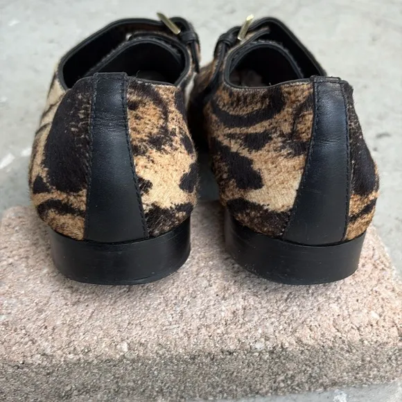 Sergio Rossi pony hair shoes