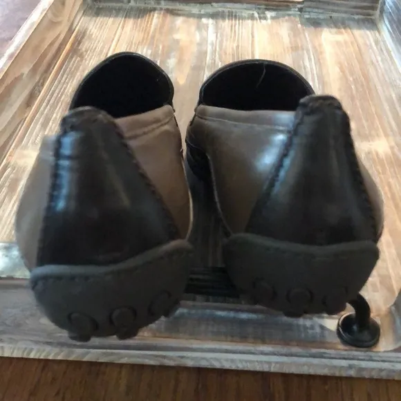 Sesto Meucci Brown And light brown. Driving Shoes Size 10 M. Made In Italy.