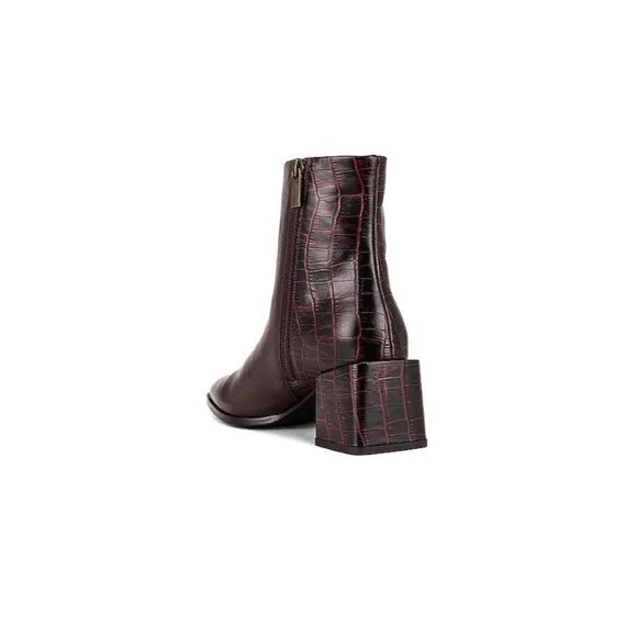 Seychelles Siesta Bootie Burgundy Womens Size 7