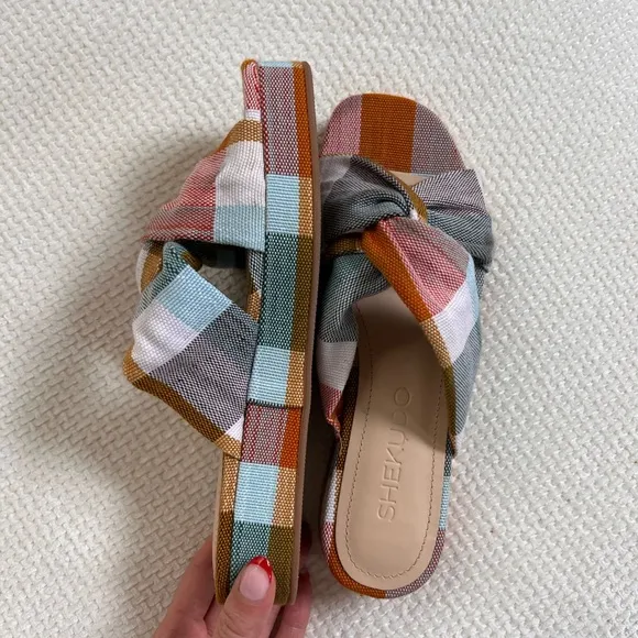 Shekudo Iyda Platform Sandals Size 37