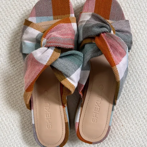 Shekudo Iyda Platform Sandals Size 37