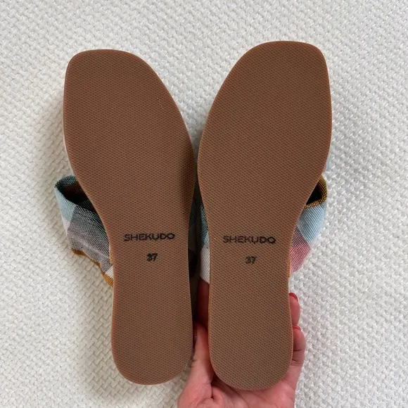 Shekudo Iyda Platform Sandals Size 37