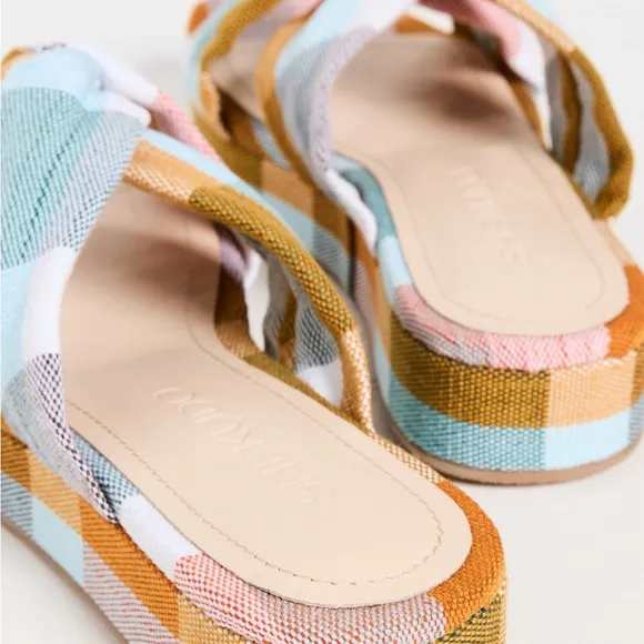 Shekudo Iyda Platform Sandals Size 37