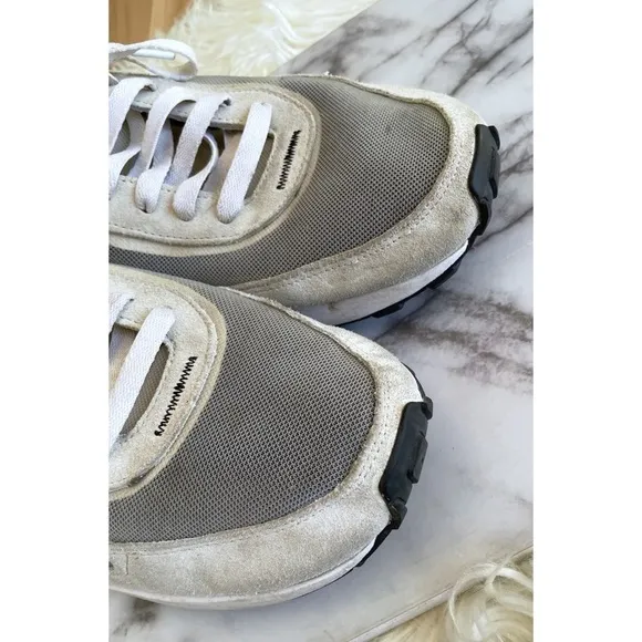 Size 11 Nike Waffle One Summit White Black Gray Mesh Sneakers Shoes​​​​