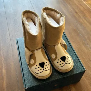 Size 13 EMU Australia Little Creatures Puppy wool boots with box